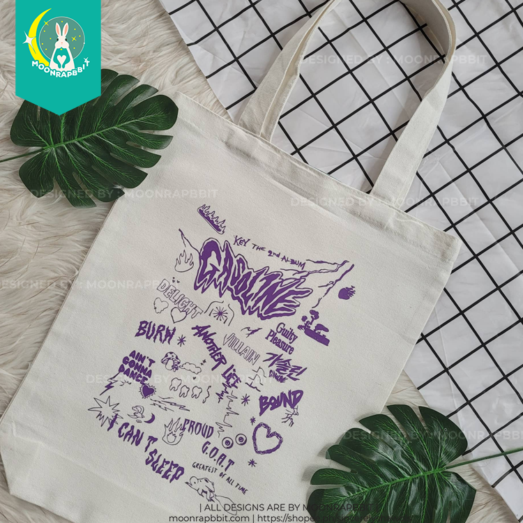 GASOLINE TOTE BAG