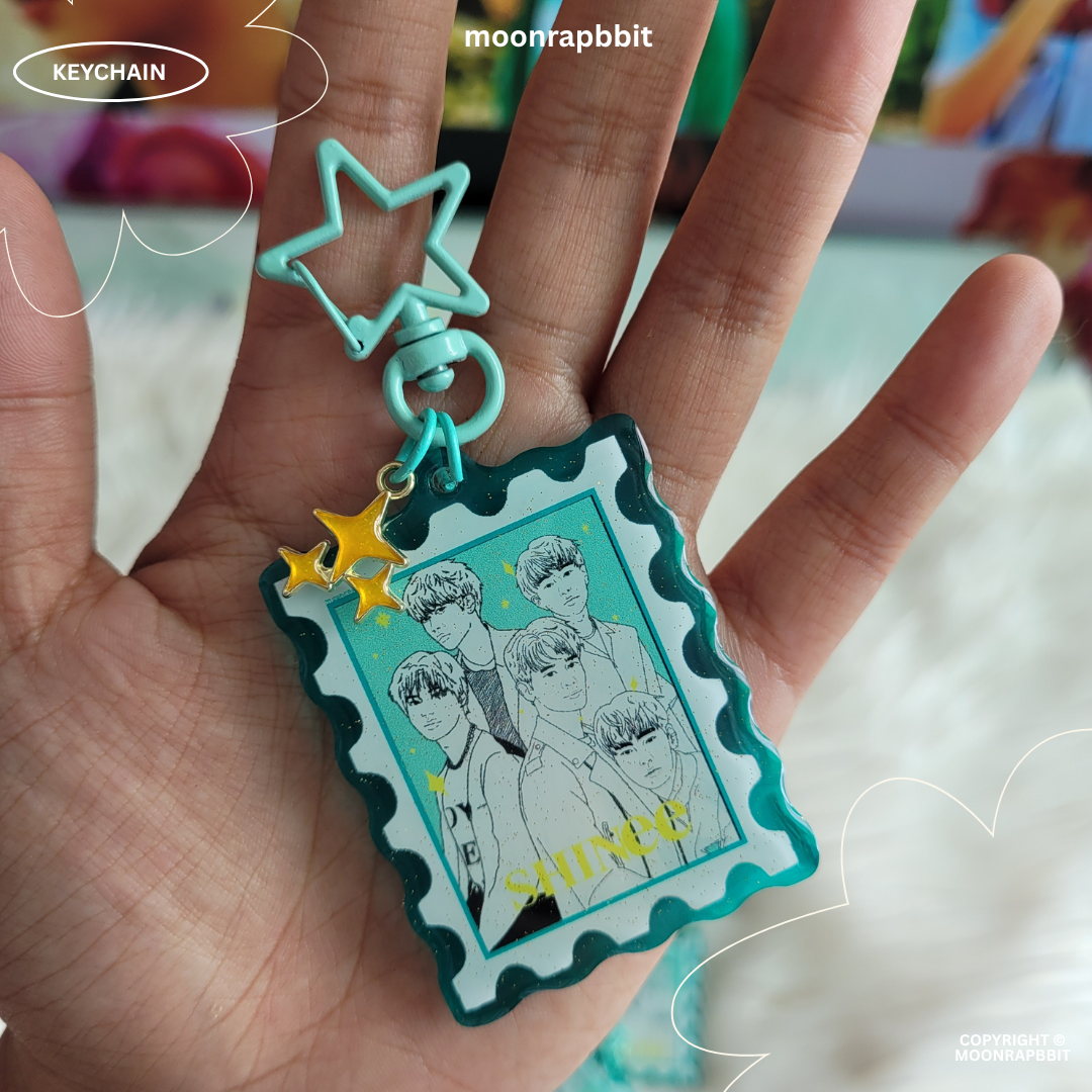 ACRYLIC CHARM KEYCHAIN_SHINee:Stamp