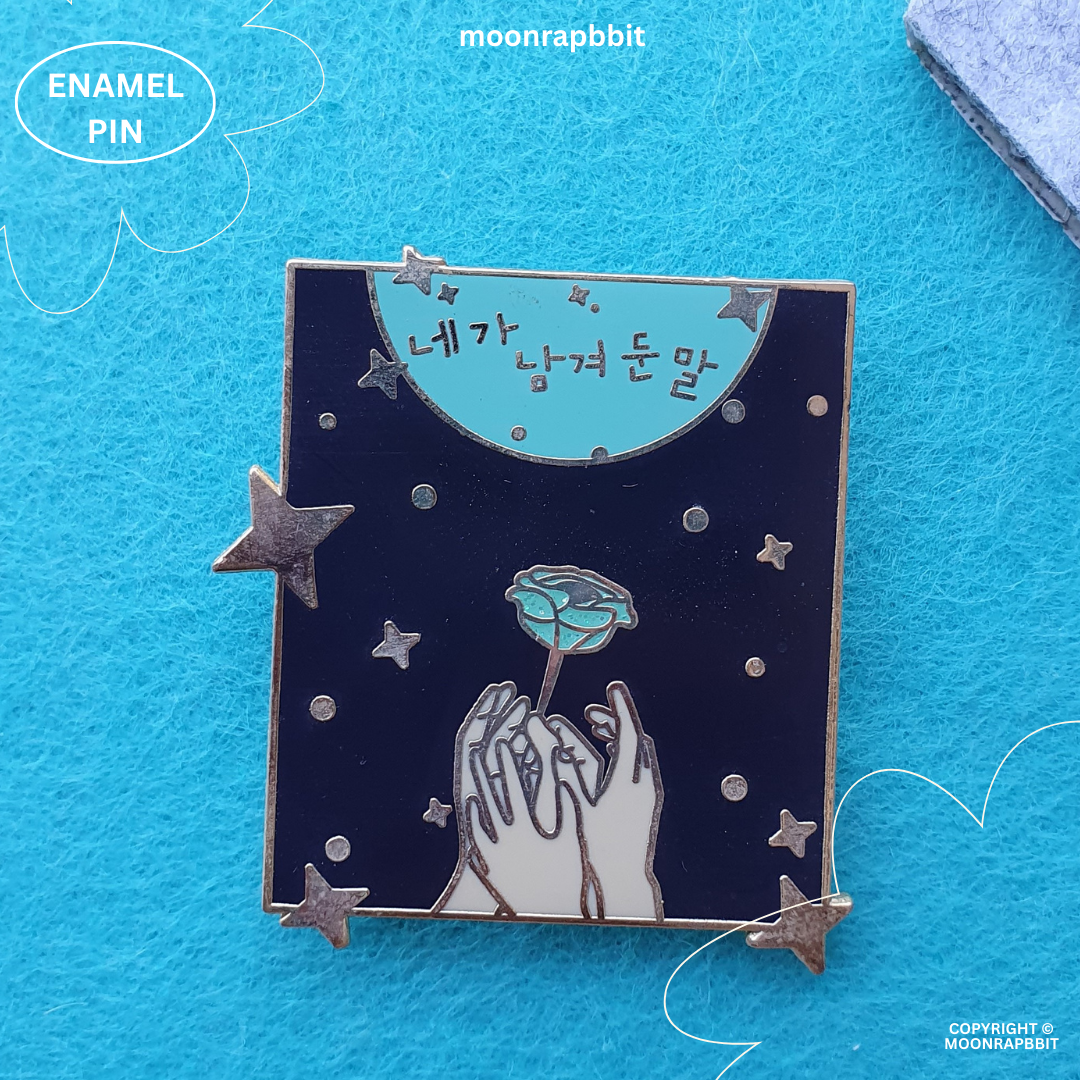 ENAMEL PIN_SHINee:Jonghyun THE WORDS YOU LEFT BEHIND