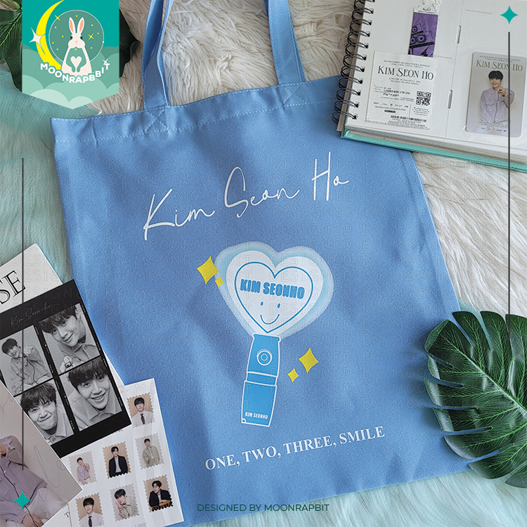 KIM SEONHO 123 SMILE TOTE BAG