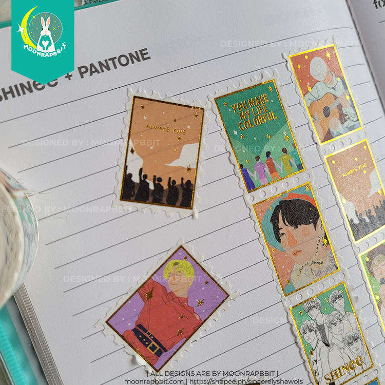 STAMP WASHI_SHINee:Into the SHINee World
