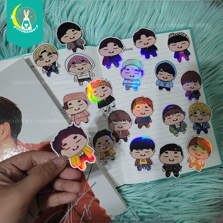 STICKER SET_SHINee CHIBI ERA