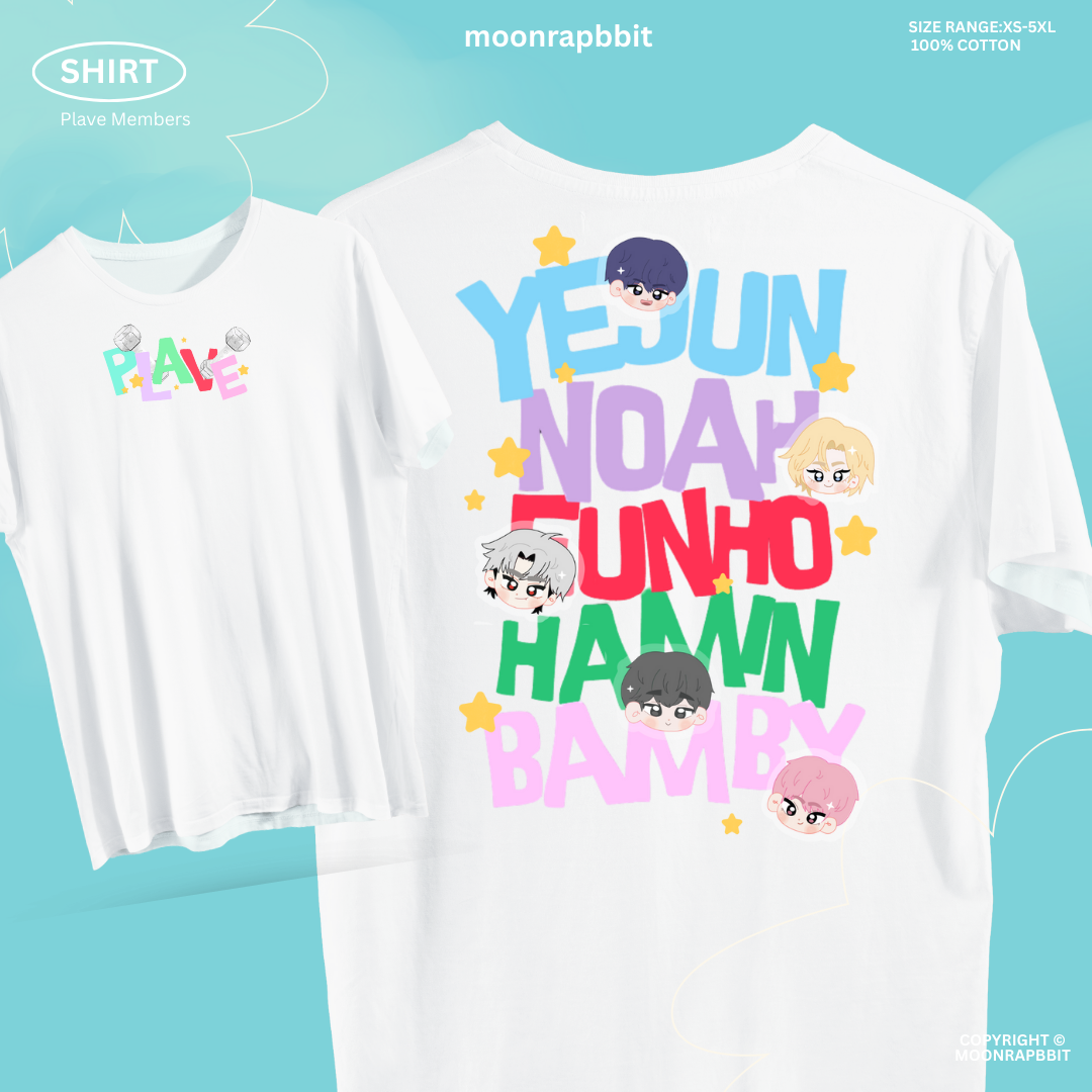 SHIRT: PLAVE_Member