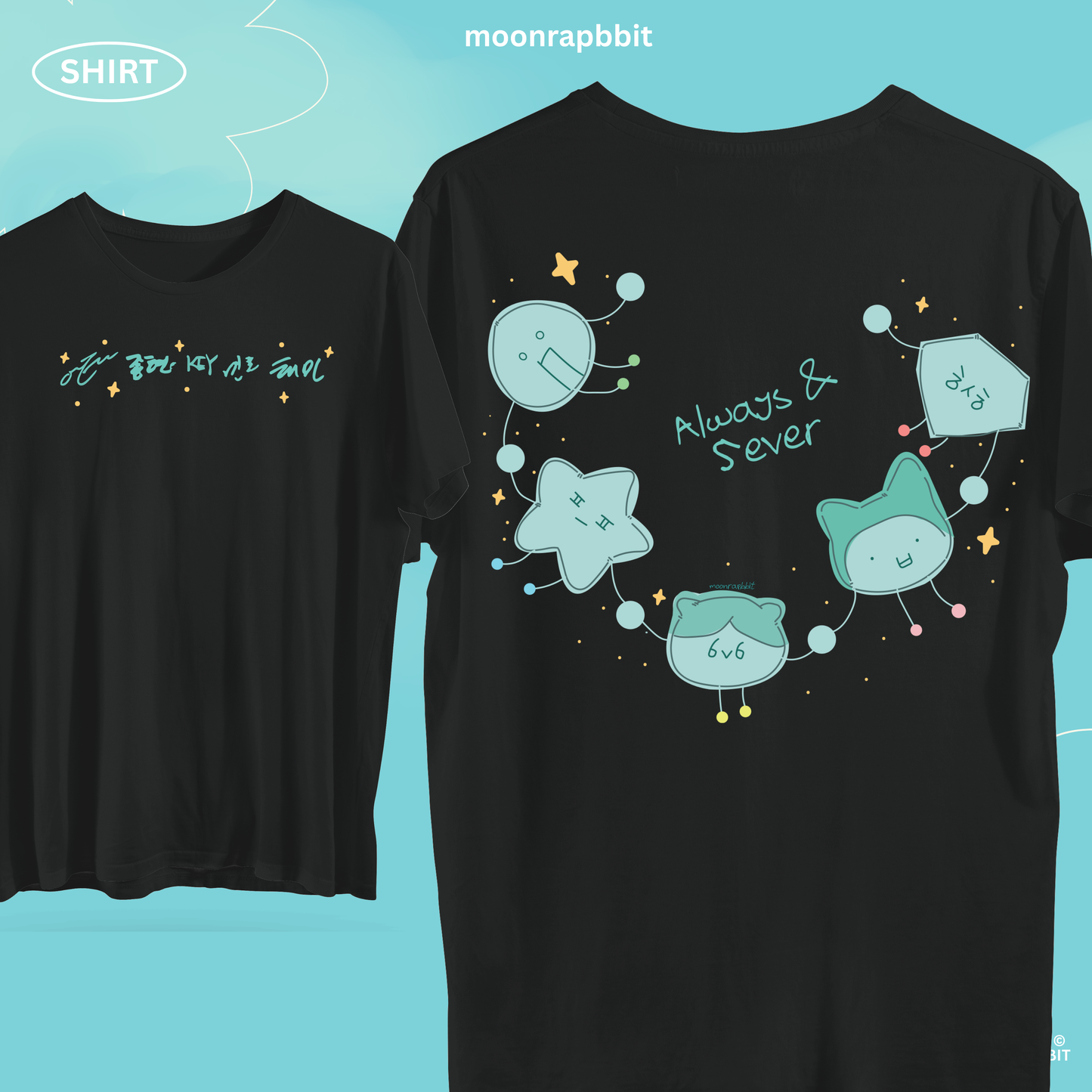 SHIRT: SHINee_5 STARS
