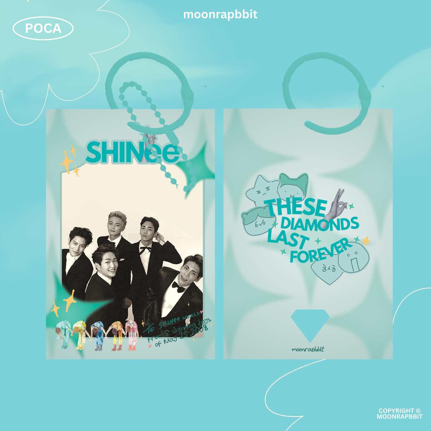 Acrylic Photocard holder_SHINee: 5 STARS