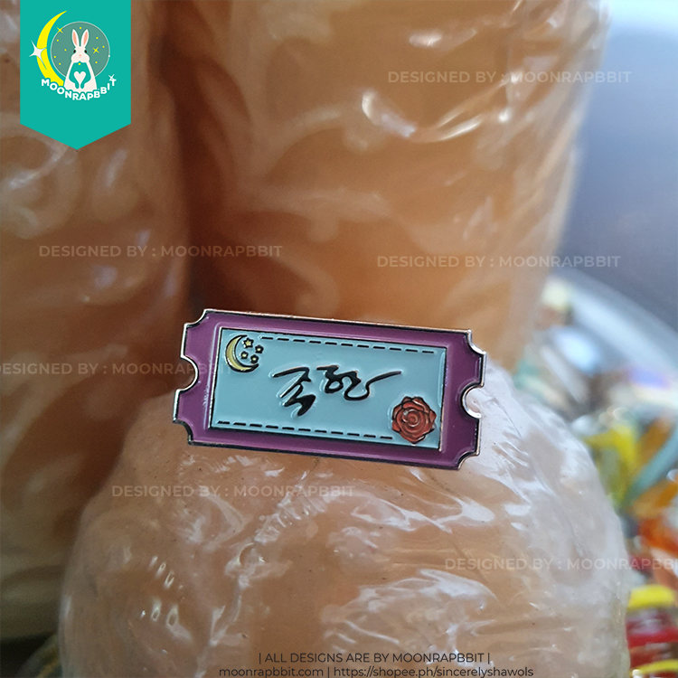 ENAMEL PIN_SHINee:Jonghyun Authograph Pin
