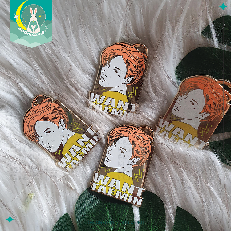 ENAMEL PIN_SHINee:Taemin Want