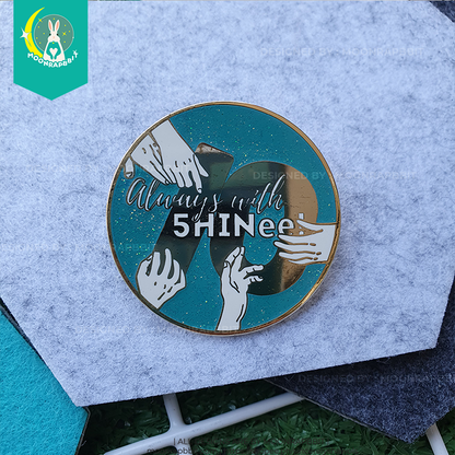 ENAMEL PIN:SHINee_10th ANNIV COLLECTION