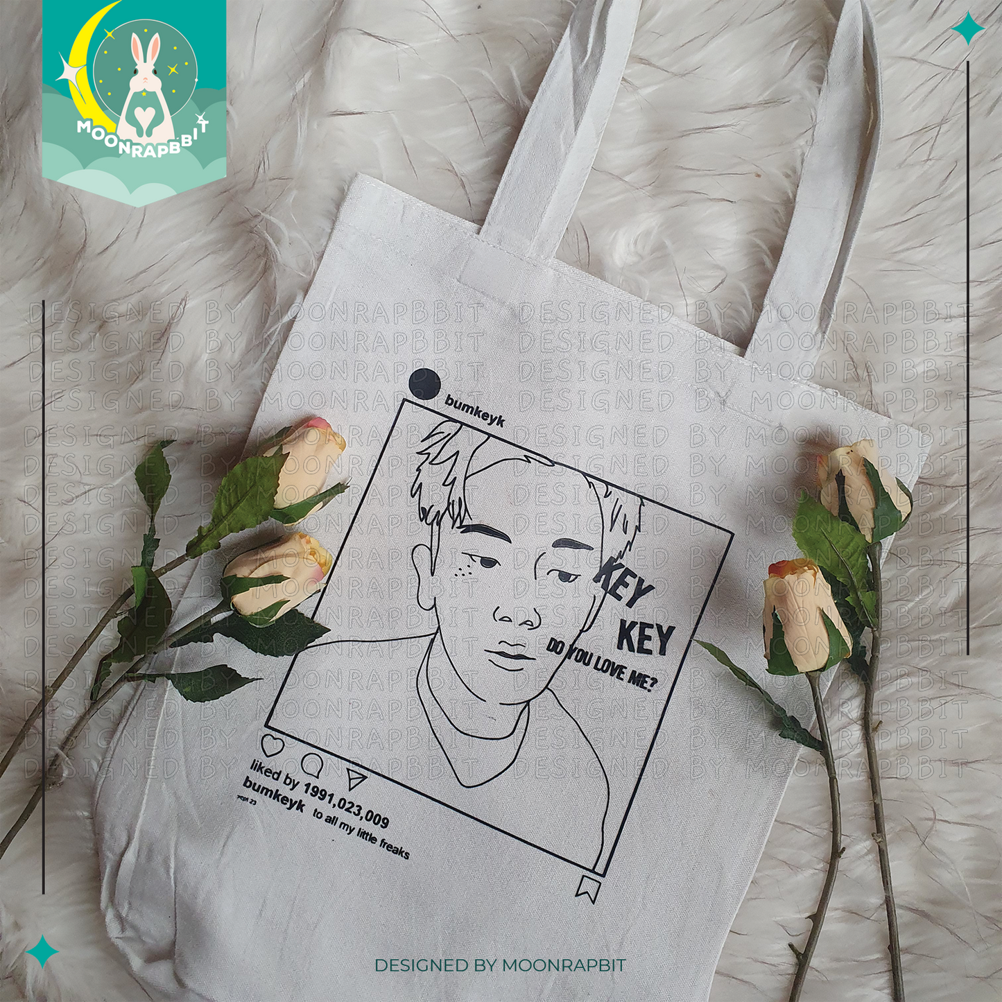 TOTE BAG_SHINee: KEY KEY DO YOU LOVE ME?