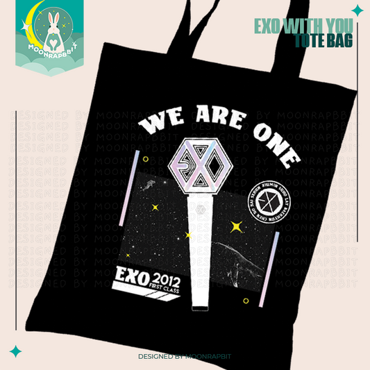 EXO WITH U TOTE BAG