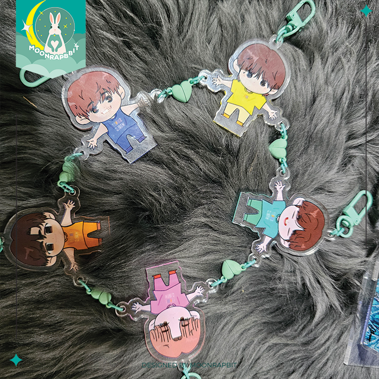 KeychainStandee_SHINee 5 boys of may 25