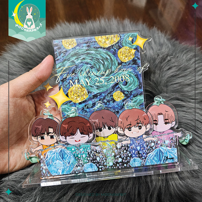 KeychainStandee_SHINee 5 boys of may 25