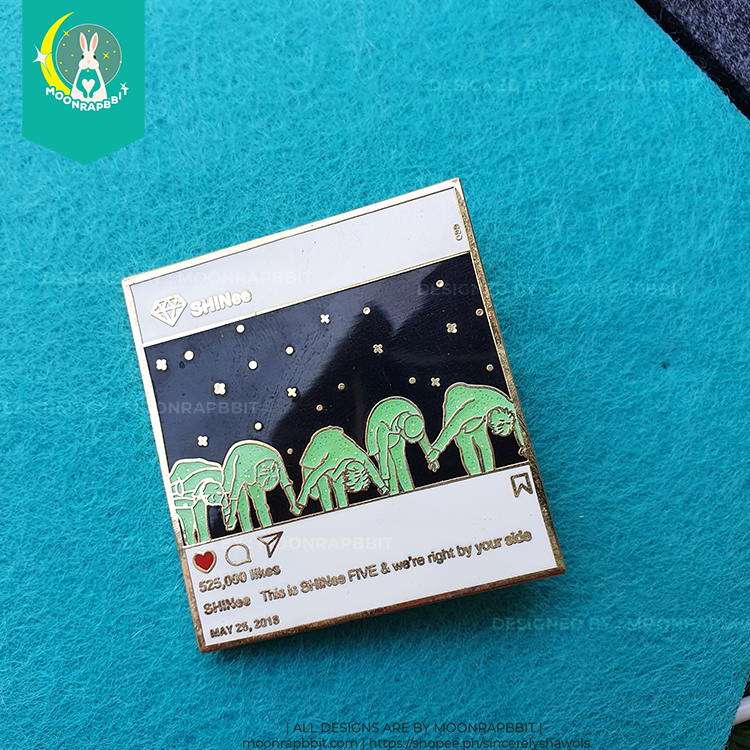ENAMEL PIN:SHINee_10th ANNIV COLLECTION