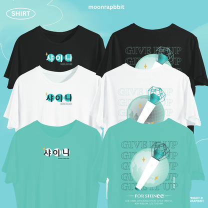 SHIRT: SHINee_Give it up for SHINee