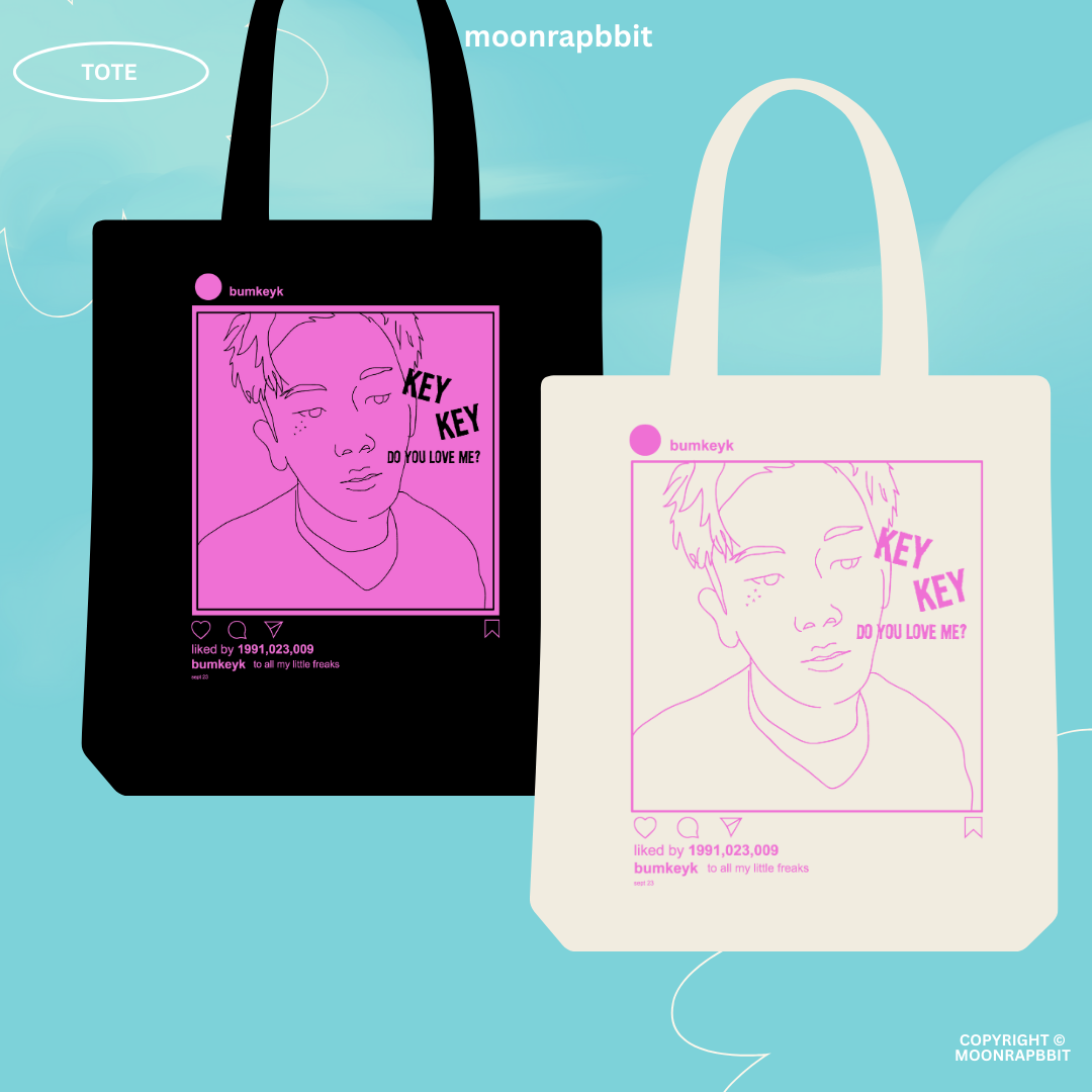 TOTE BAG_SHINee: KEY KEY DO YOU LOVE ME?