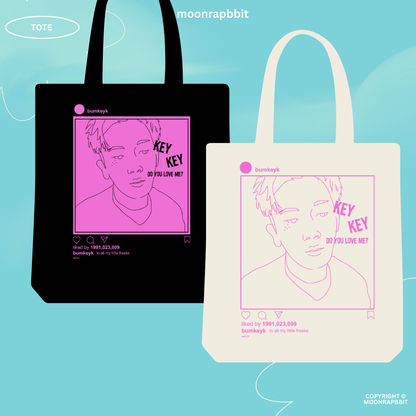 TOTE BAG_SHINee: KEY KEY DO YOU LOVE ME?