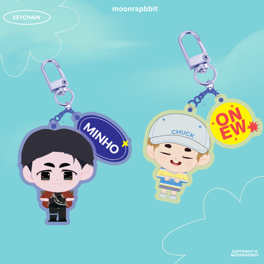 ACRYLIC CHARM KEYCHAIN_SHINee:HEART