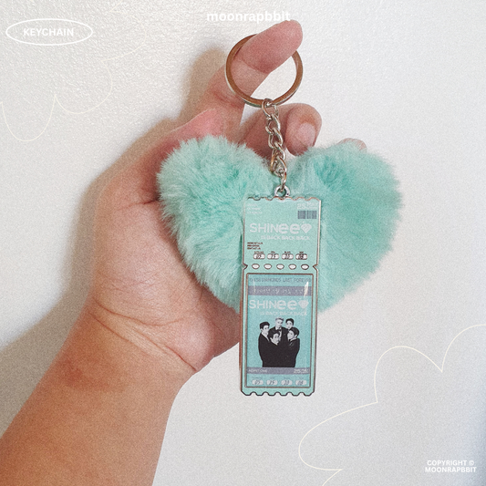 METAL KEYCHAIN_SHINee:Ticket