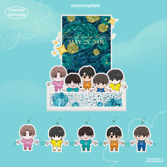 KeychainStandee_SHINee 5 boys of may 25