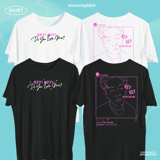 SHIRT: SHINee_KEY KEY DO YOU LOVE ME?