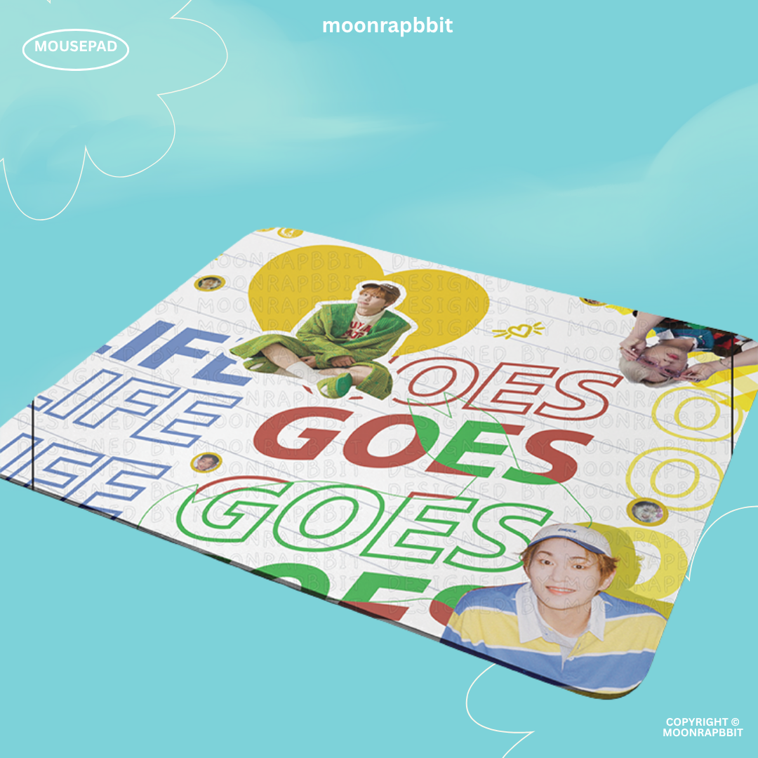 MOUSEPAD_SHINee: Onew Life Goes On