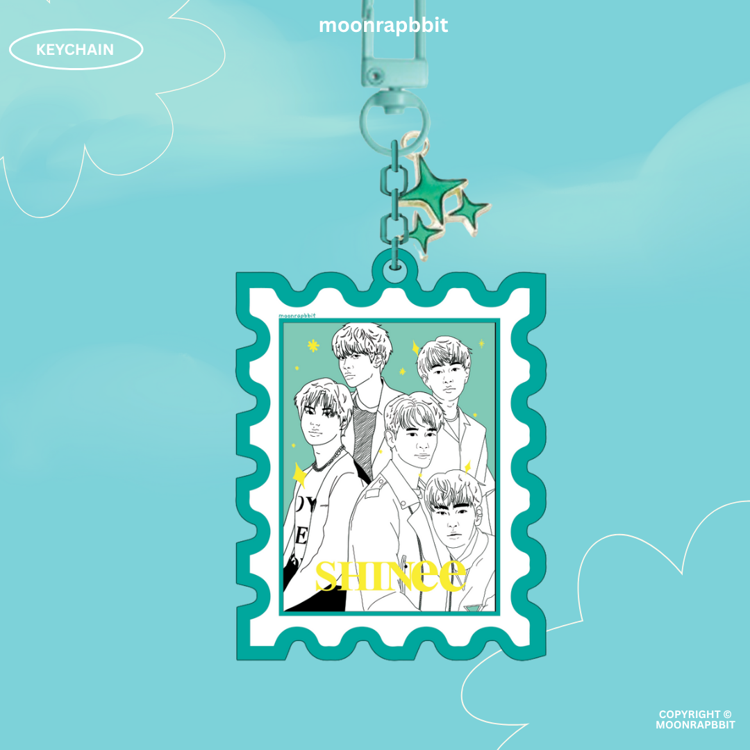 ACRYLIC CHARM KEYCHAIN_SHINee:Stamp