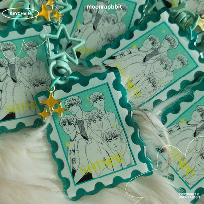 ACRYLIC CHARM KEYCHAIN_SHINee:Stamp