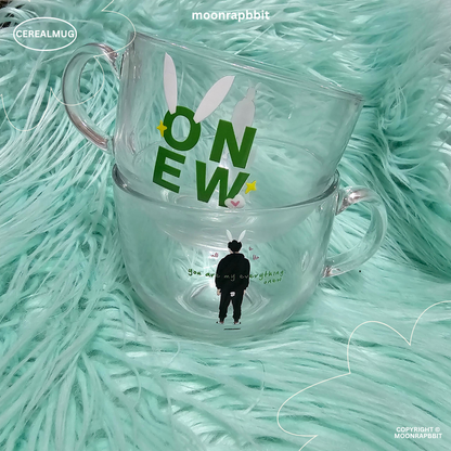 CEREAL MUG_SHINee:Onew bunny