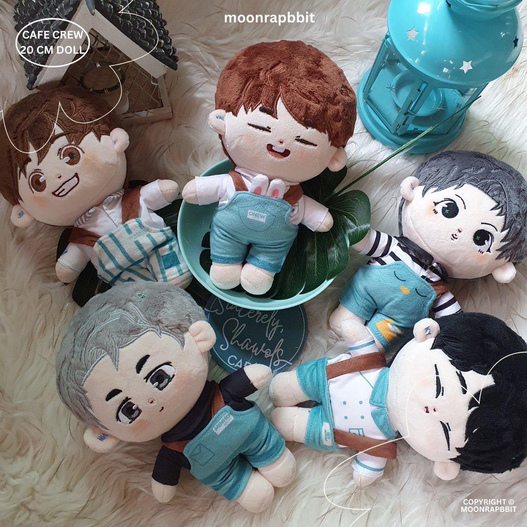 JONGHYUN CAFE CREW DOLL 20CM