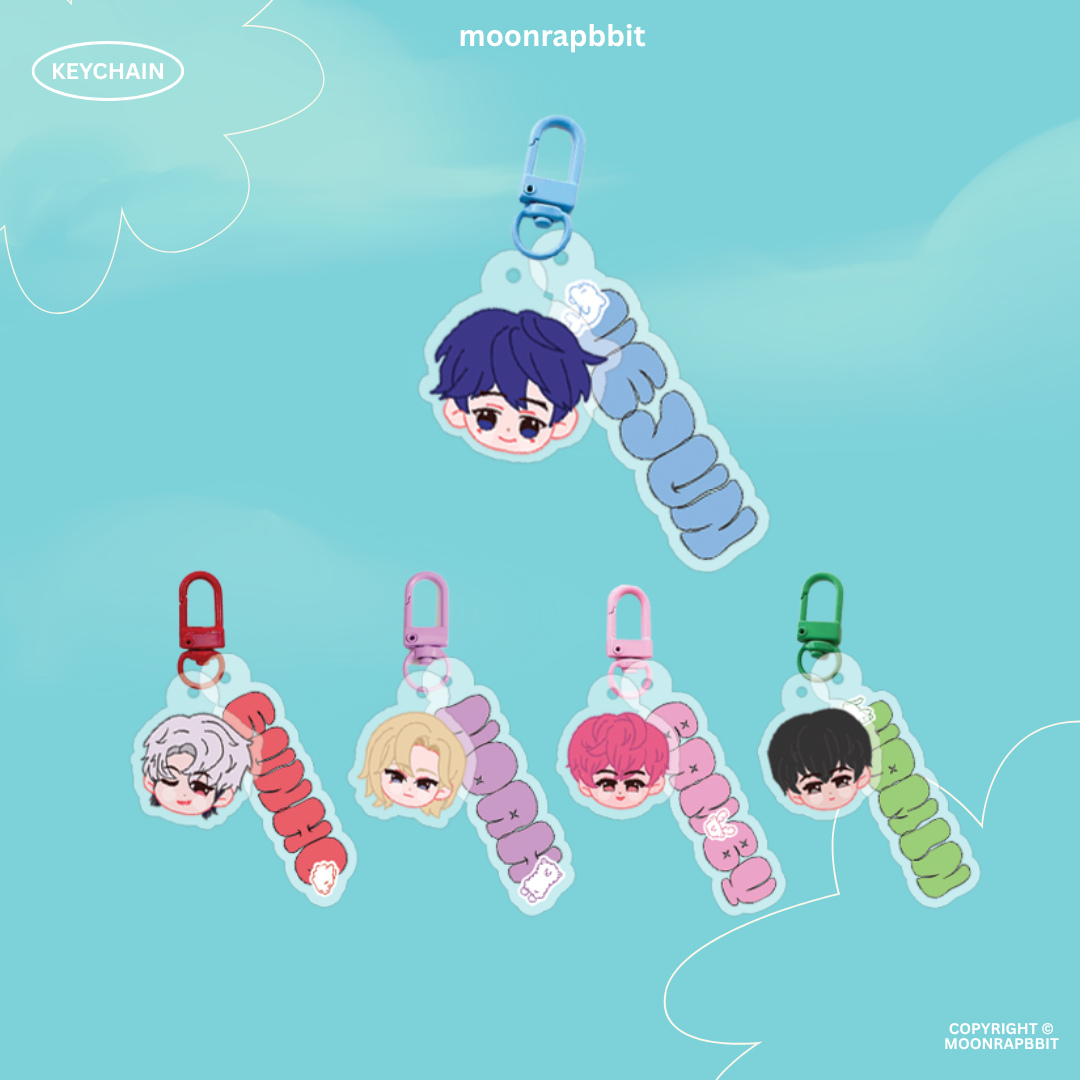ACRYLIC CHARM KEYCHAIN_Plave:Members
