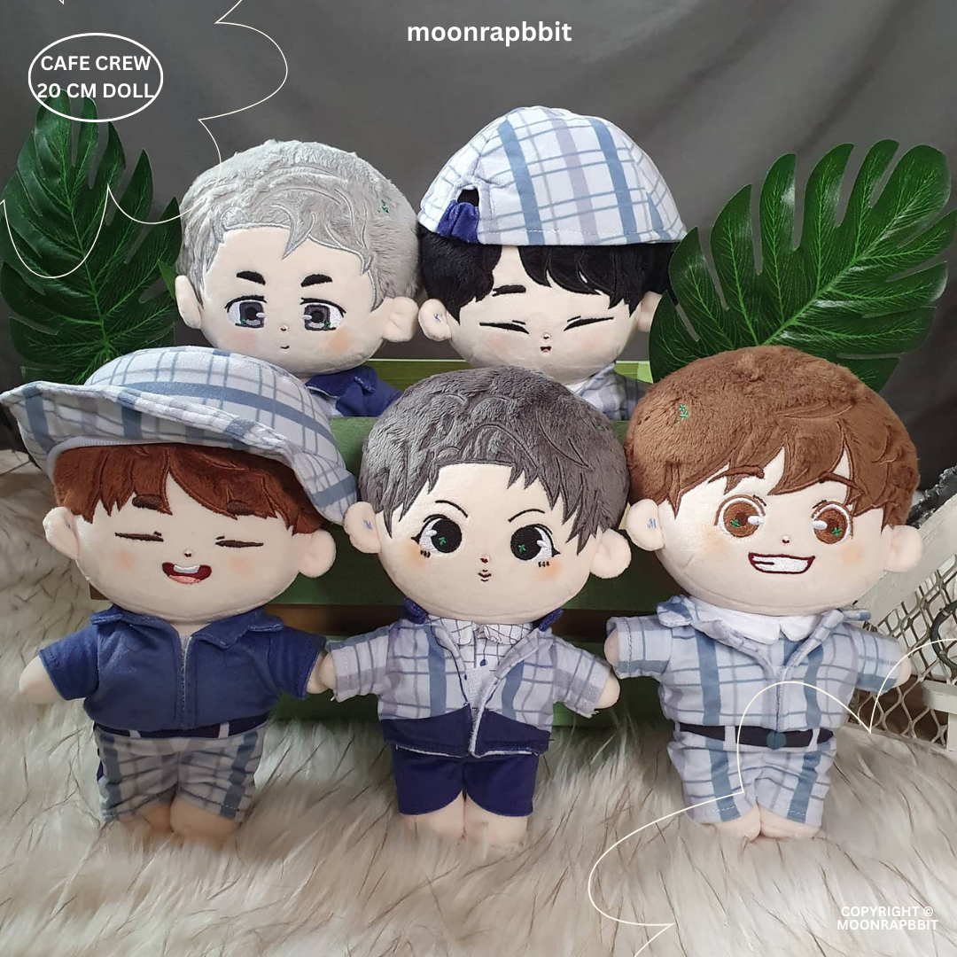 JONGHYUN CAFE CREW DOLL 20CM