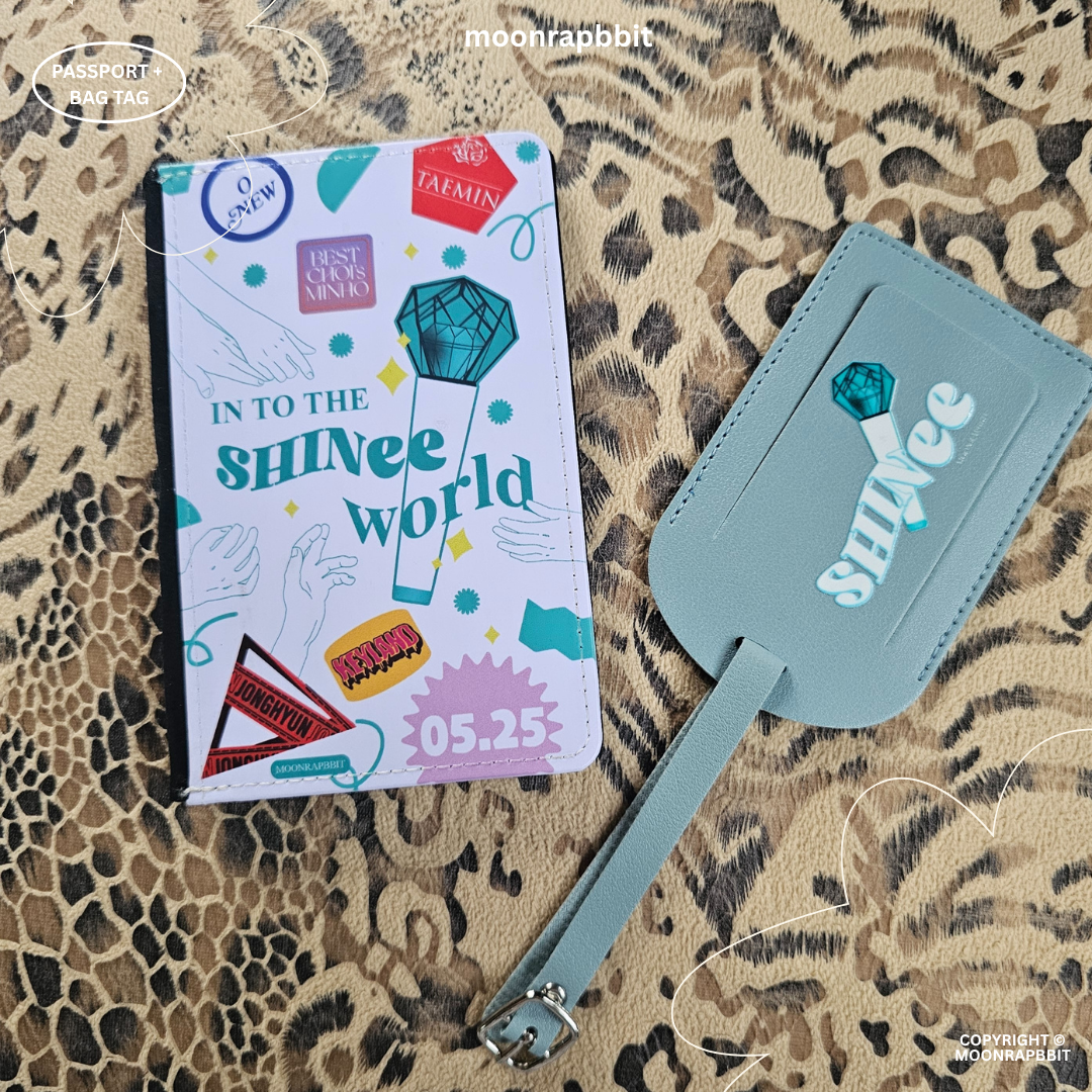 Passport + Bag Tag_SHINee :SHINee World