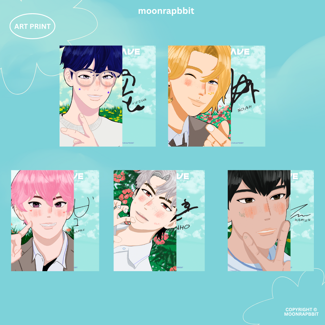 ARTPRINT: PLAVE_6TH SUMMER SELCA POSTCARDS