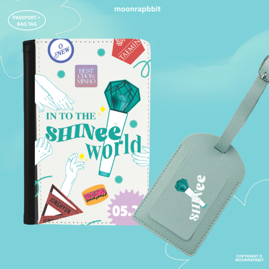 Passport + Bag Tag_SHINee :SHINee World