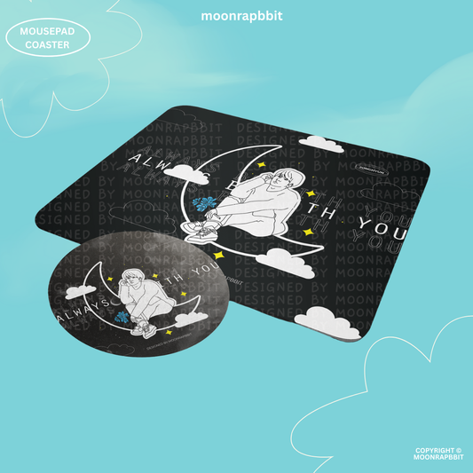 MOUSEPAD & COASTER_SHINee:JONGHYUN ALWAYS WITH YOU