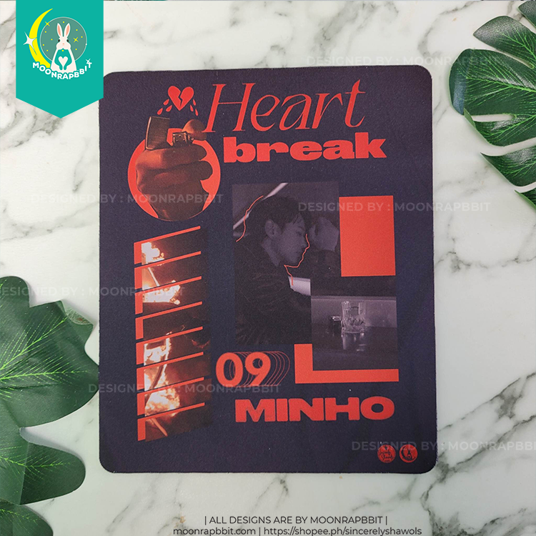 MOUSEPAD_SHINee: Minho Heartbreak