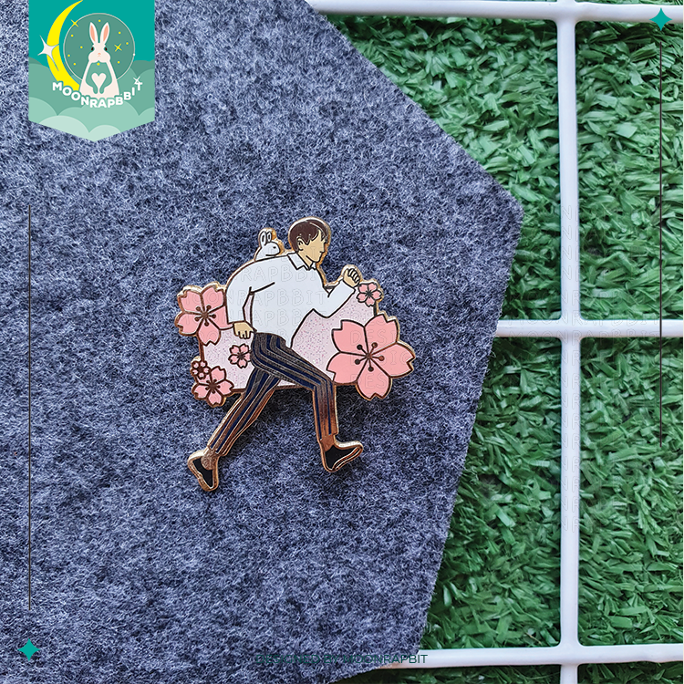 ENAMEL PIN: Minho_Blossoming days