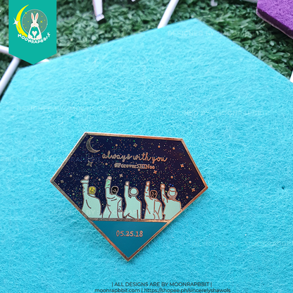 ENAMEL PIN:SHINee_10th ANNIV COLLECTION